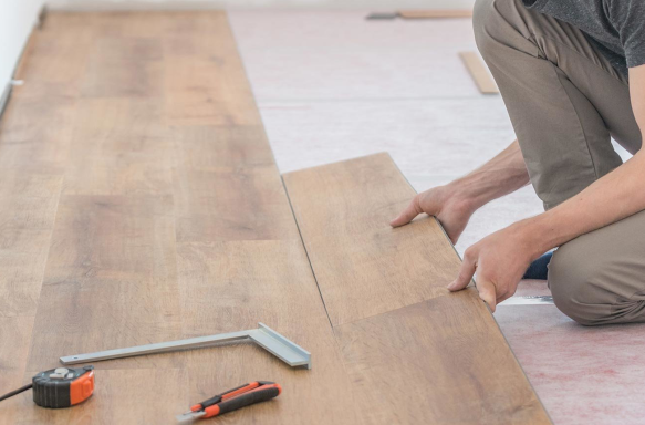 pose de parquet flotant